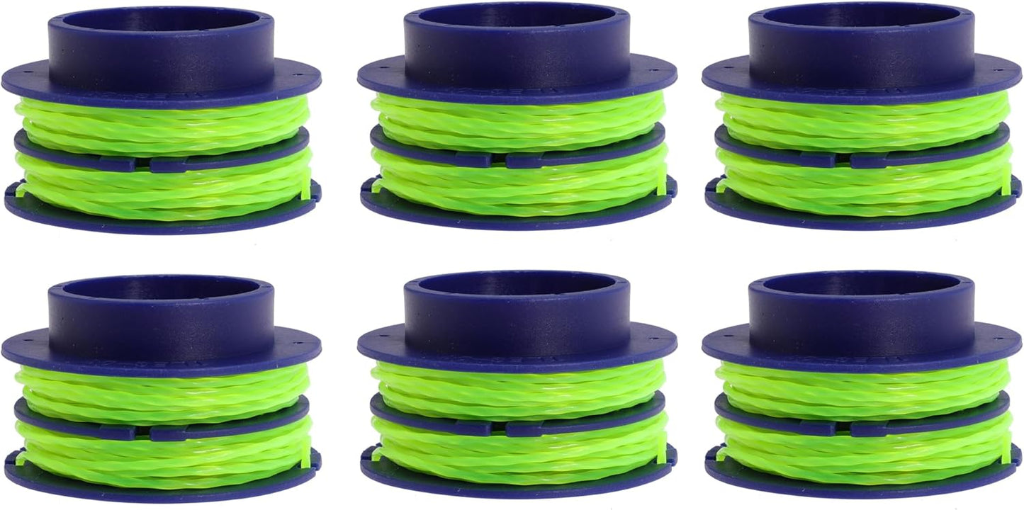 Pre-Wound Dual-line Spool 0.08 Diameter line for Kobalt 24V KST 1124B-03 KST 2024A-03 KST 2224B-03 KST 4024A-03 Trimmer Replace 1504979 1137837