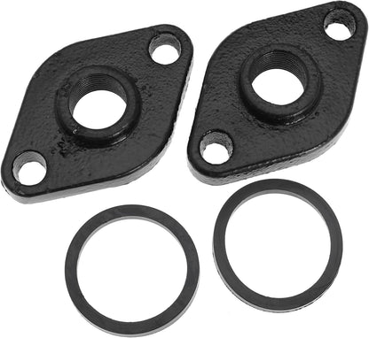 Cast Iron Flange Kit with Gasket for Grundfos 519601 UP Series Circulator Pump, 3/4" NPT (Pack of 6)