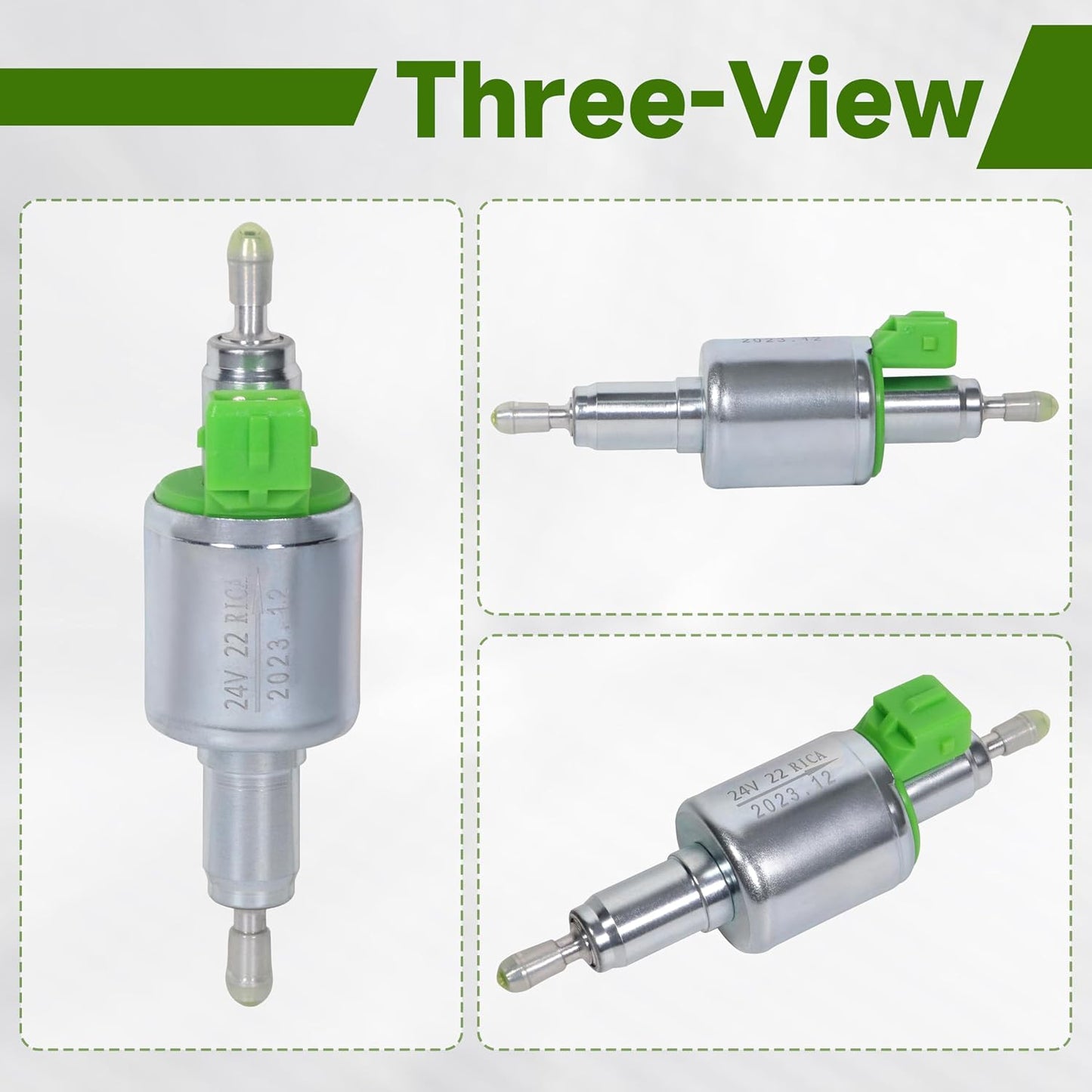 24V 22ML Diesel Heater Fuel Pump for Webasto Eberspacher 2KW 3KW 5KW and 8KW Air Parking Heater Pulse Metering Pump