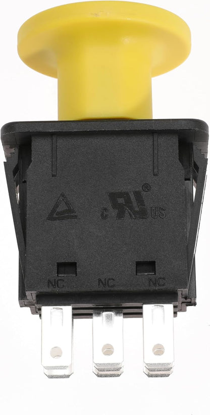 Clutch PTO Switch 7 Terminals for Cub Cadet for MTD for Troy-Bilt for Delta Compatible with 725-3233, 725-3233A, 925-3233, 925-3233A, 6201-308, 6204-308, ZTR, XT2, RTZ, ZT1, 1527, 1525, 1515, 10 AMP