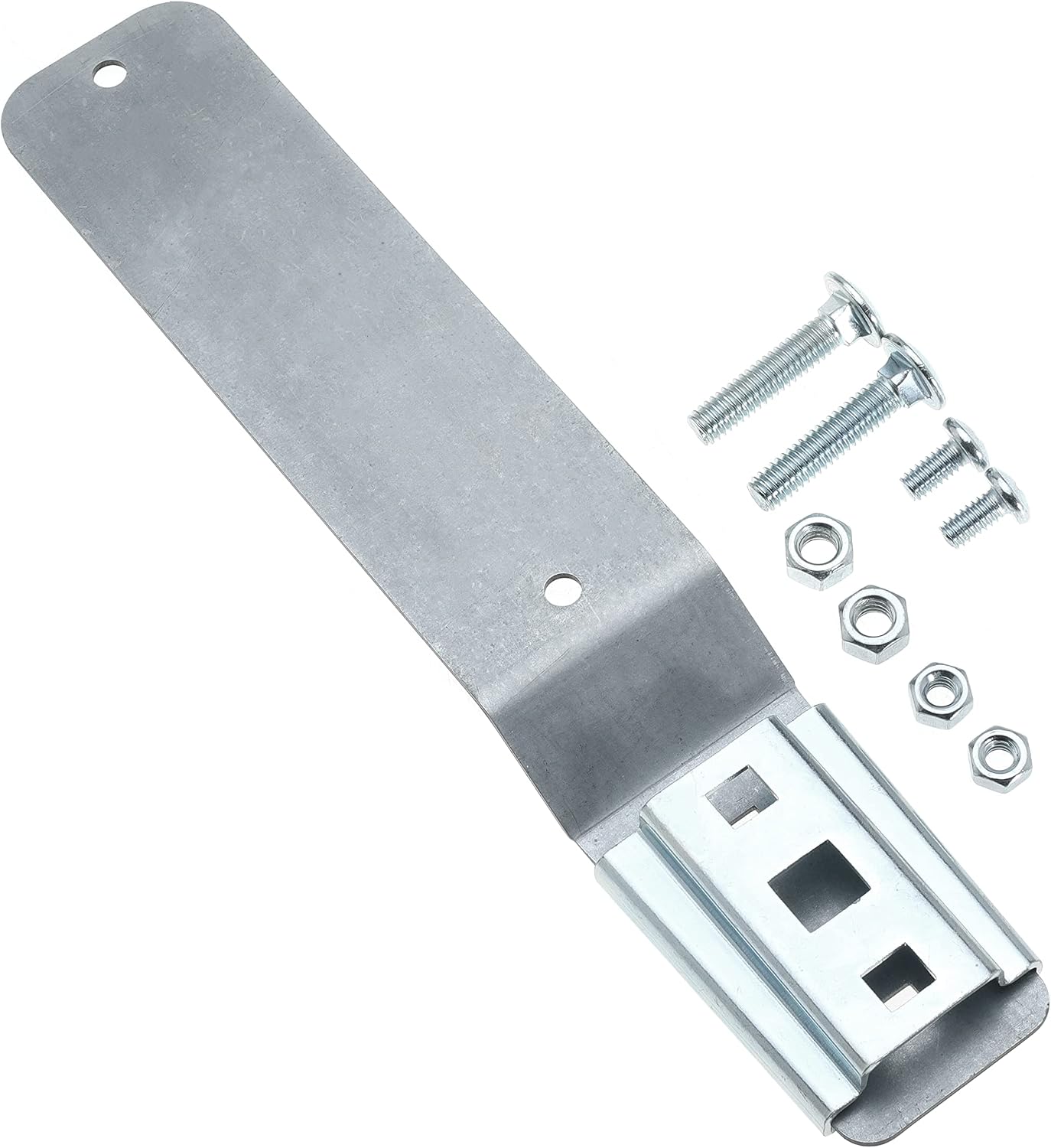 Slow Moving Vehicle Triangle Sign Mounting Kit for Golf Cart Includes 1 Tractor Bracket 1 Street Sign Bracket 4 Bolts and 4 Nuts