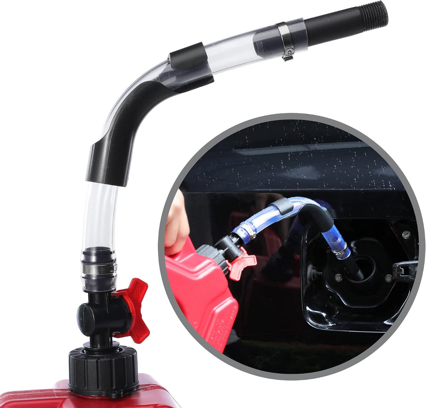 Hose Bender for Fuel Tank Filler Hose Racing Fuel Jug Gas Fuel Cans Gas Jugs Utility Containers Heavy Duty For Scribner For Sportsman Rural King (2)