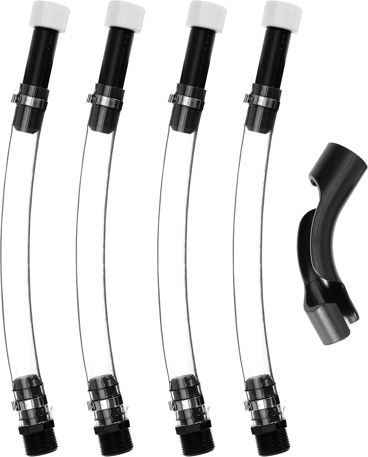 Jegs Fuel Filler Jug Hose with Hose Bender for Scribner Jugs