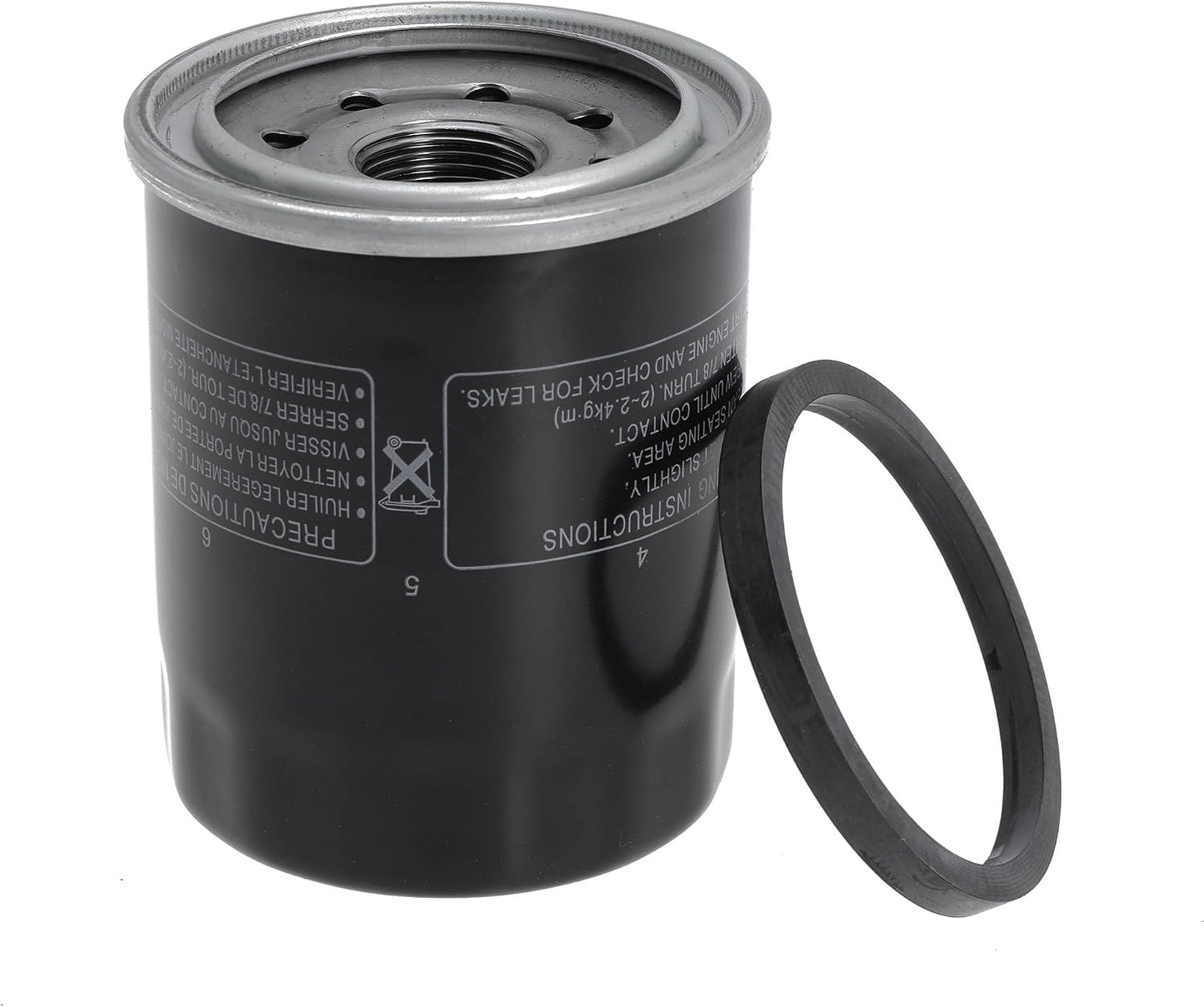 Oil Filter Replace 8M0162829, 8M0065104, 8M0162830, 8M0065103, 822626K04, 822626Q04 for Mariner 25-115HP Four Stroke Outboards Engines (Pack of 4)