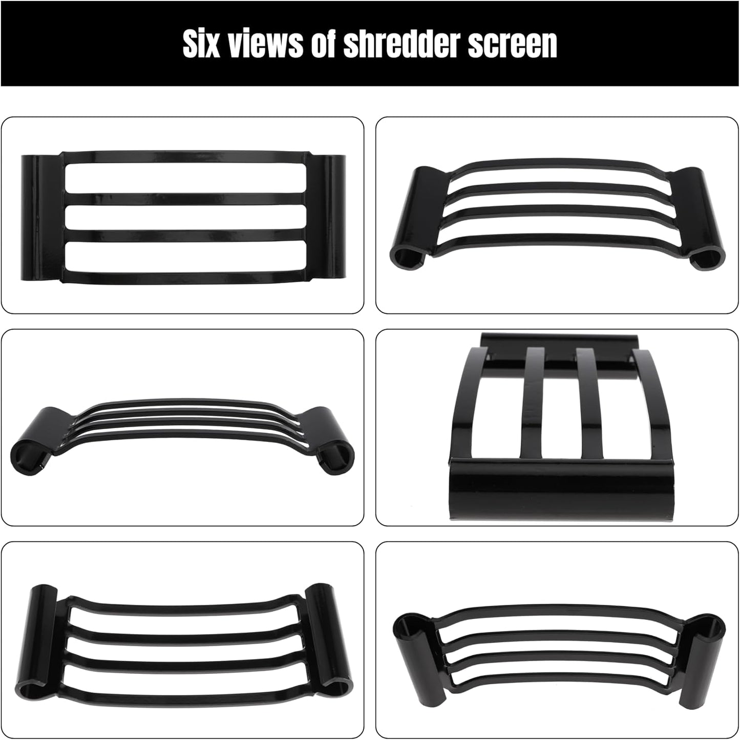 Shredder Screen for MTD for Craftsman Compatible with 781-0457-0637 781-0457 for Chipper, Yard Machine Shredder, 1 Pcs