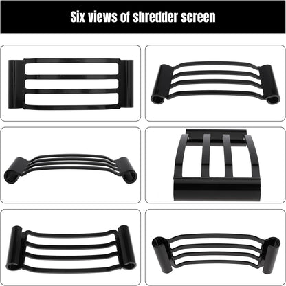 Shredder Screen for MTD for Craftsman Compatible with 781-0457-0637 781-0457 for Chipper, Yard Machine Shredder, 2 PCS