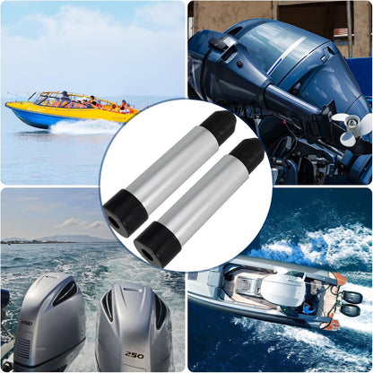2 PCS Boat Outboard Motor Support Transom Saver 3 Ram Wedge Trim Motor Tilt Systems Plastic Saver Protect