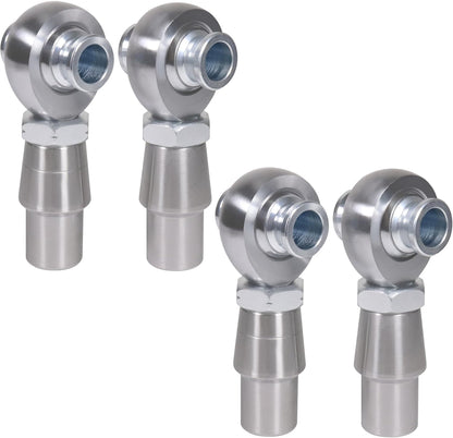1/2" Heim Joints Rod End Kit Thread 0.5" Chromoly Heim Joints Suspension Kit Right and Left Hand Traction Bars Steering Kit with Jam Nuts (1 set-1/2 inch)