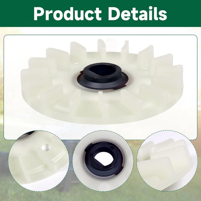 Mower Blade Kit for EGO for LM2130SP, for LM2150SP, for LM2160SP 21 inch Lawn Mower Package Includes Fan, Bolts, Nuts, and Washer for 21" Dual Blades mowers