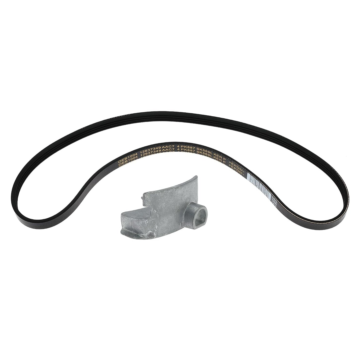 12658178 Air Conditioning Compressor Belt Kit Replace 12658178 with Tool for Chevy for Chevrolet Silverado 1500 for Cadillac Escalade for Buick for GMC