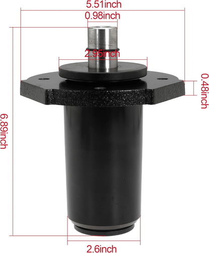 Spindle Assembly Replace 59202600 58810800 for Ariens Gravely Replace 59215400 | For Master 152Z 252Z 260Z 272Z 320XDZ 44Z, For Pro Turn 252 260 272, For Zero Turn 48 Inch Deck