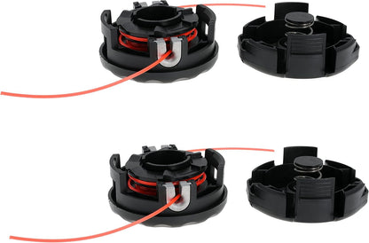 Trimmer Head for Echo Weed Eater PAS210 PAS211 PAS225 PAS230 for Echo Speed Feed 400 SRM210 SRM211 SRM225 SRM230 for SHINDAIWA C230 C242 C2510 2PCS