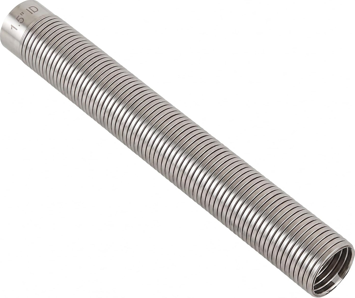Exhaust Flex Pipe 1.5" ID x 22.5" L, 304 Stainless Steel – Flexible Exhaust Tubing