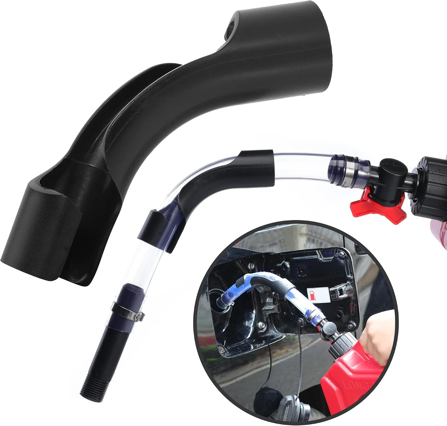 Hose Bender for Fuel Tank Filler Hose Fuel Jug Gas Fuel Cans Gas Jugs Utility Containers Heavy Duty For Scribner For Rural King (4)
