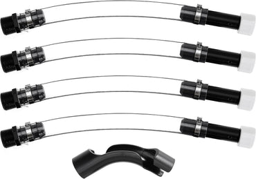 Fuel Filler Jug Hose for Racing Fuel Replace 3044 for Jegs Jugs for LC2 Jugs for Scribner Jugs for 3/5/5.5 Gallon Gas Can with Hose Bender
