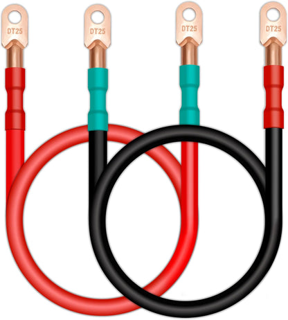 4 AWG Golf Cart Battery Cables for EZGO TXT 1994-UP 36V/48V 4 Gauge Pure Copper Wire