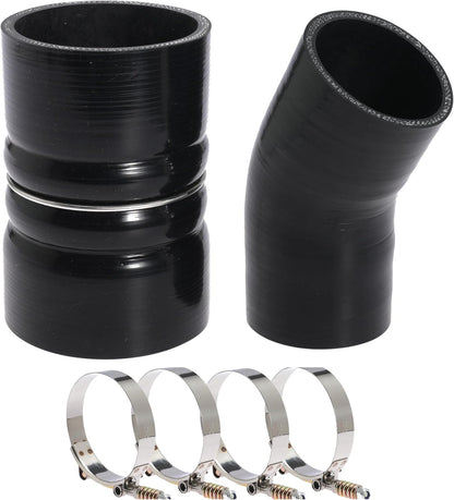 6.0 Hose Boot Kit For Ford F250 F350 6.0L Diesel Powerstroke 2003 2004 2005 2006 2007 with T Bolt Clamp