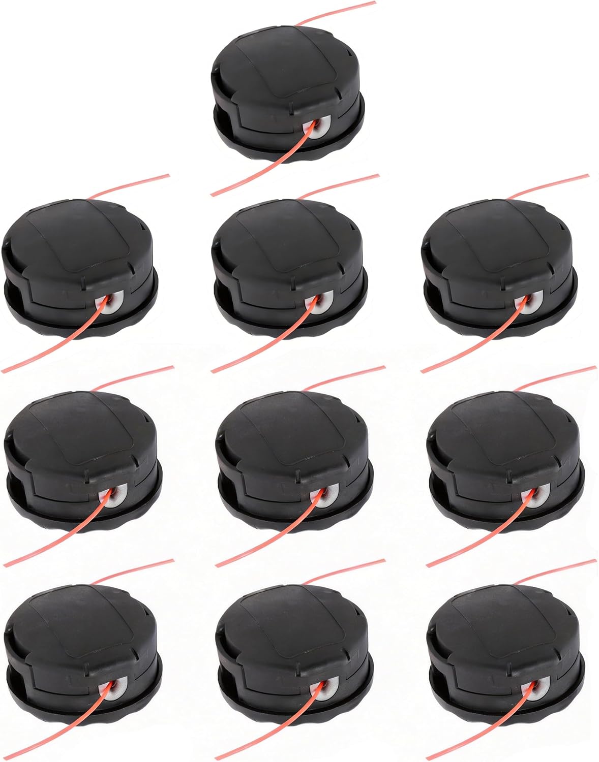 Trimmer Head for Echo Weed Eater PAS210 PAS211 PAS225 PAS230 for Echo Speed Feed 400 SRM210 SRM211 SRM225 SRM230 for SHINDAIWA C230 C242 C2510 5PCS