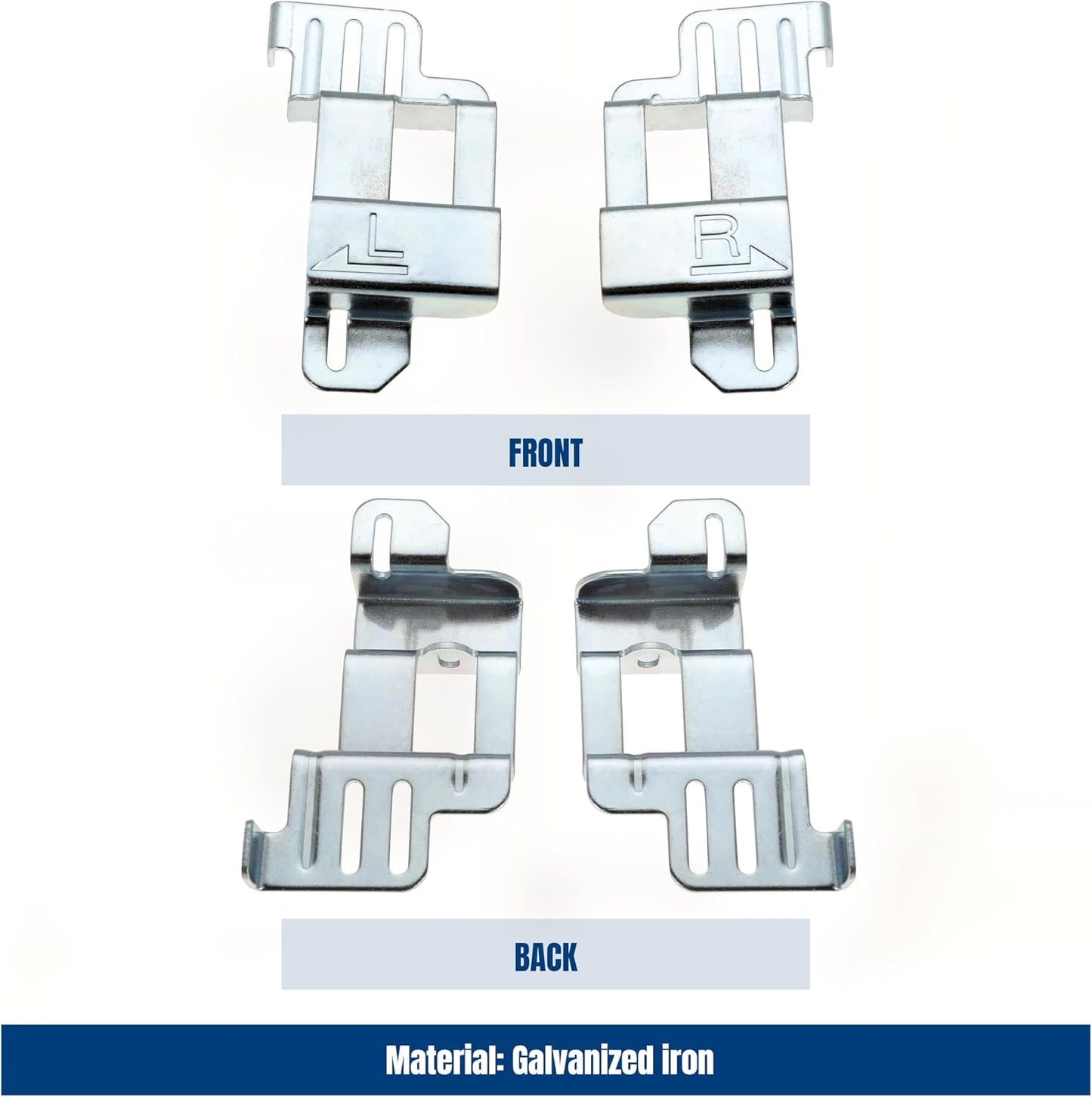 24 Inch Stacking Kit Replaces SK-DH Laundry Stack Bracket for Sam-sung 24 in. Wide Front Load Washers and Dryers, Set of 1