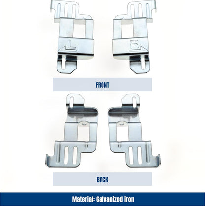 24 Inch Stacking Kit Replaces SK-DH Laundry Stack Bracket for Sam-sung 24 in. Wide Front Load Washers and Dryers, Set of 1