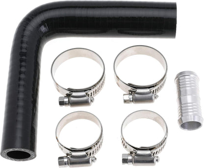 Silicone Hose Kit for Ford F150 5.0 V8 or 3.7 V6 or 3.5 V6 for EcoBoost Engine 2011-2016 and for Ford Expedition 3.5 V6 for EcoBoost Engine 2015-2017, Black