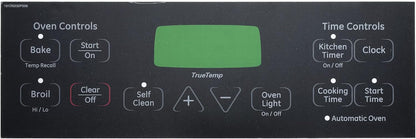 Replacement WB27T11005 Oven Faceplate for Electric Range Oven Stove Graphic Face Cover Replaces 1473975 AH2321447 EA2321447 PS2321447