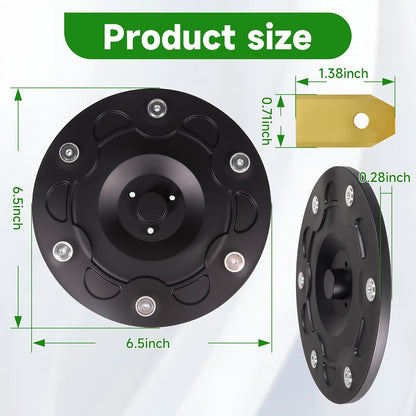 Blade Mounting Disk for Segway for Navimow i105N i108N i110N for i-Series Robotic Lawn Mower with 6Pcs Blades