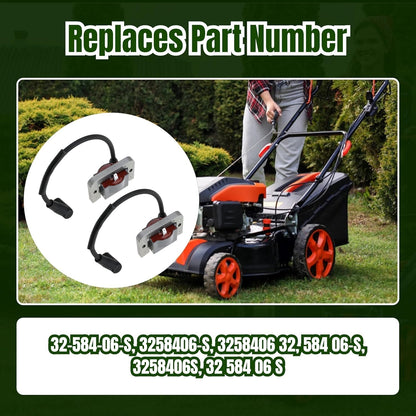 2PCS 32-584-06-S Ignition Coil for Kohler KT ZT Engines 7000 Series Lawn Mower Engine KT610 KT740 ZT720 ZT730 Replace 3258406-S 3258406 3258406S 32 584 06 S