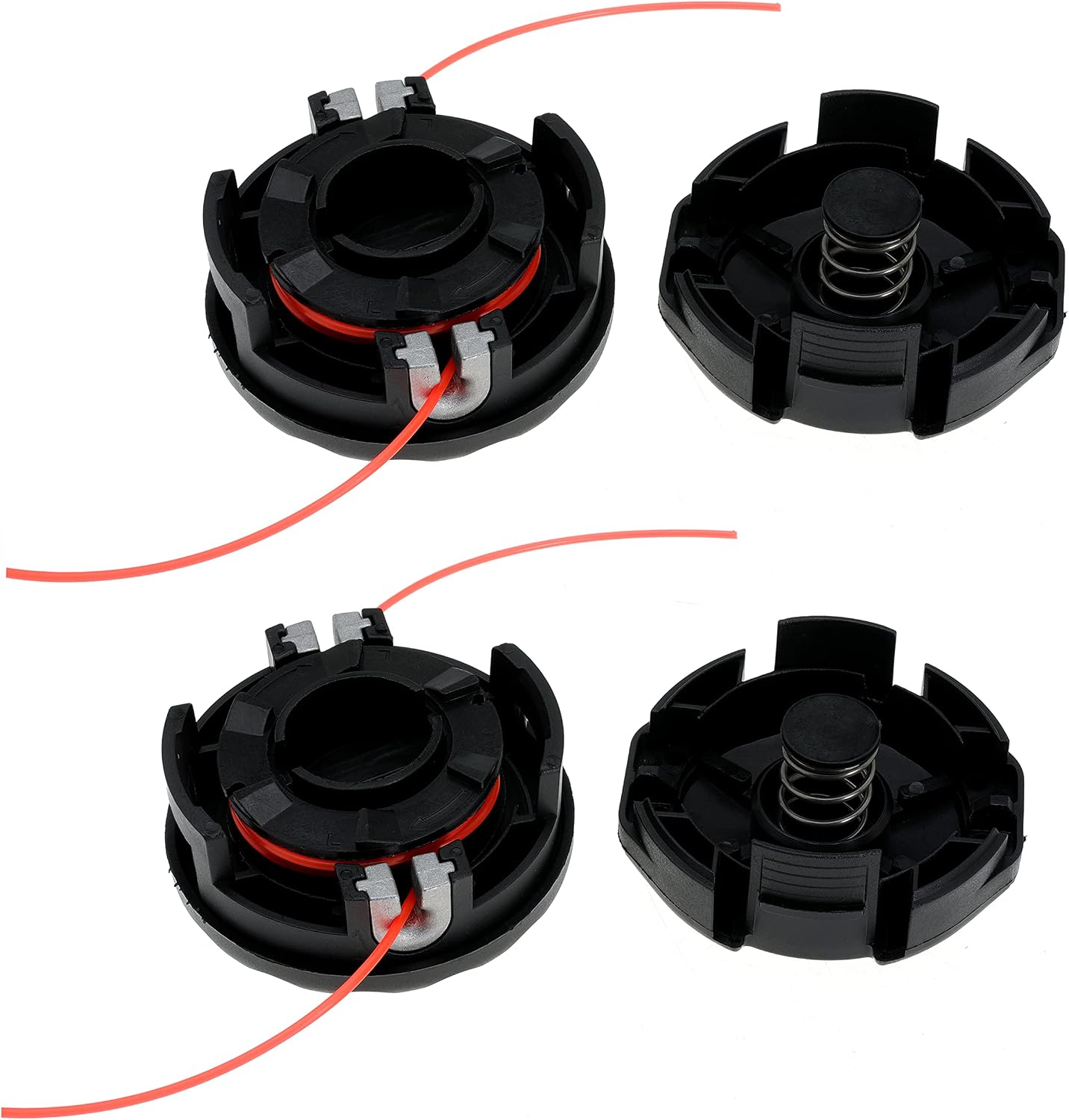 Trimmer Head for Echo Weed Eater PAS210 PAS211 PAS225 PAS230 for Echo Speed Feed 400 SRM210 SRM211 SRM225 SRM230 for SHINDAIWA C230 C242 C2510 2PCS