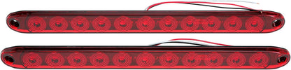 15 Inch 11 LED Trailer Light Bar 12V LED Tail Lights for Park Stop Brake Turn Signal Trailer Car Truck Boat Motorcycle 2PCS