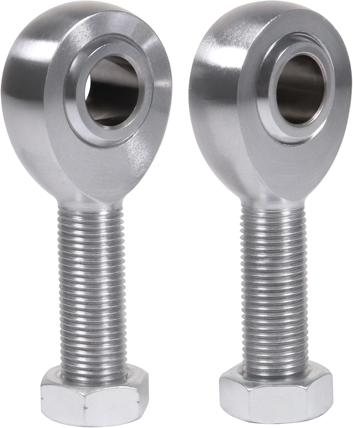 5/8" Heim Joints Rod End Kit Thread 0.625" Chromoly Heim Joints Suspension Kit Right and Left Hand Traction Bars Steering Kit with Round Tube Adapter Jam Nuts (2 set-5/8 inch)