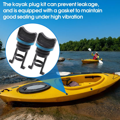 8Pcs Drain Plug kit Drain Stoppers Scupper Plug Kit for Dagger Kayaks for Stream Kayak for Ocean Kayak for Dinghy for Canoe for Boat
