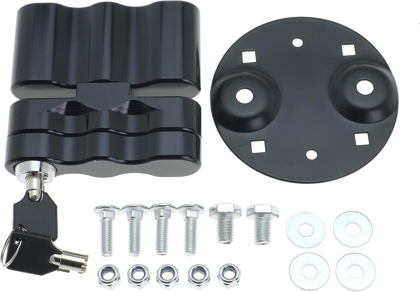 for RX-LOX-PM Pack Mount Lock with Keys Locking Pack Mount for Rotopax for LOX-PM Fuel Pack or Storage Box and Water Pack Gas Can Mounts and Fuelpax Standard Pack