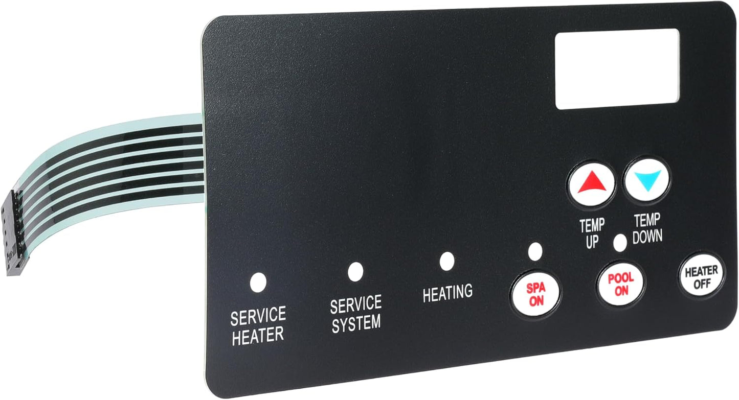Switch Membrane Pad Replace 42002-0029Z 472610Z for MasterTemp Pool and Spa Heater Electrical System