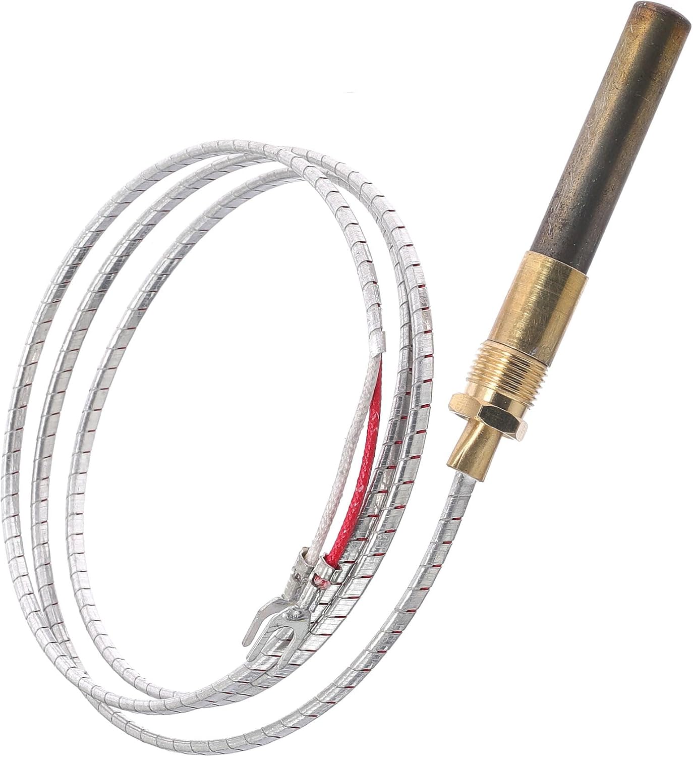 24'' 750mv Thermopile Generators for Fireplace Gas Ovens/Grills/Boilers/Water Heaters Frying Furnace 750℃ Millivolt Thermocouple