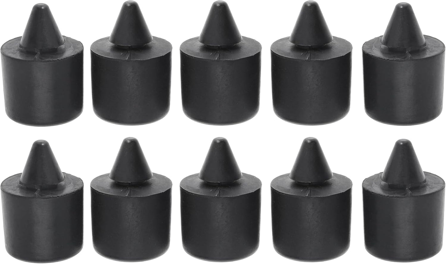 Exterior Rubber Bumpers 16.5mm Stop Cushion for Ford Ranger F150 Escape Expedition 10pcs