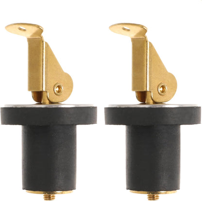 Boat Drain Plug Brass Boat Plug Snap Rubber Plugs Deck Plug for Boat Marine Twist Accessories
