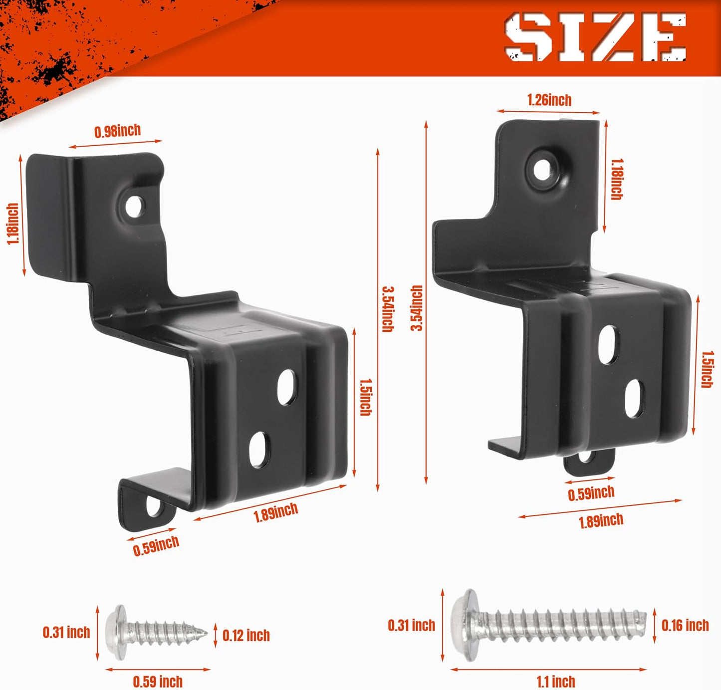 24 Inch Stacking Kit for GE GFA24KITL Washer Dryer Stack Bracket for 24" Front Load Laundry (Set of 1, Black)