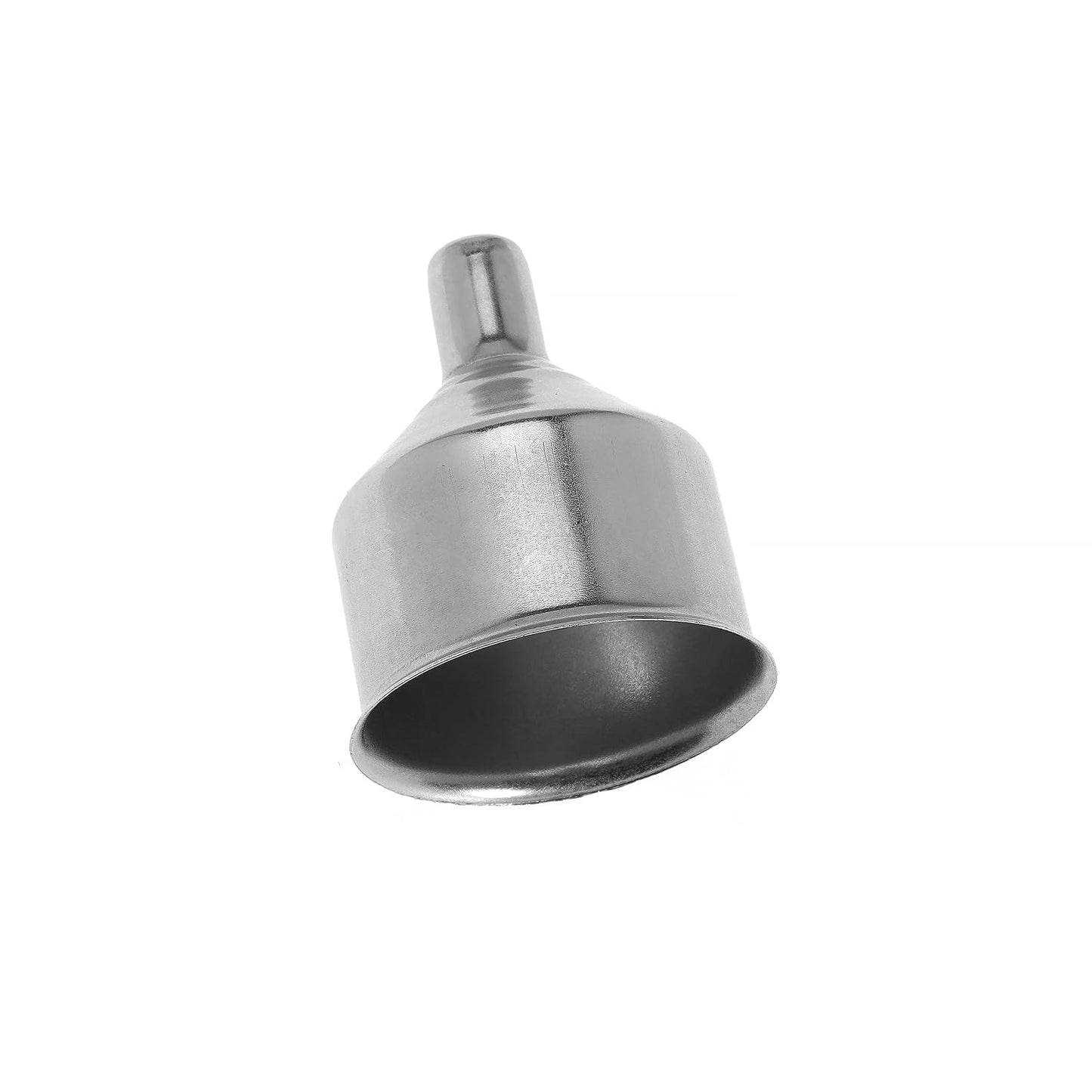 Stainless Steel Funnel for Flask Small Funnels for Drinking Liquor Flask,Oil Bottle,Perfume Bottle,Amber Bottle,Spices Liquids Universal Mini Funnel with 3/8" Spout (6)