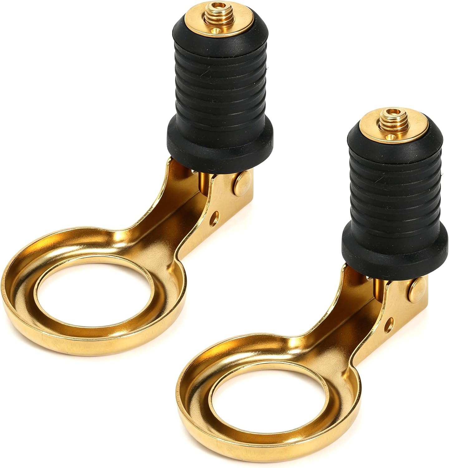 2 Pcs Boat Plug Snap Handle Boat Drain Plug Rubber Plugs with Brass/Stainless Steel Handle Marine Twist Plug Boat Accessories