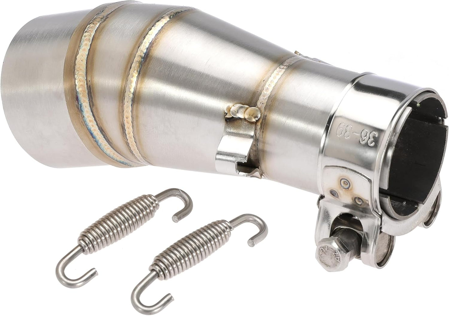 Motorcycle Exhaust Mid Pipe Muffler Mid-pipe for Kawasaki Ninja 250 300 Z250 Z300 2008-2017
