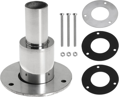 Straight Thru Hull Exhaust Skin Fitting 24mm Tube Pipe Socket for Webasto for Planar for Eberspacher for Chinese Parking Heaters