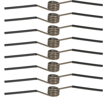 Self Opening Door Hinge Spring Self-Opening Hinge Springs Reverse Acting Fit 1/2" and 5/8" Radius Hinges (8)