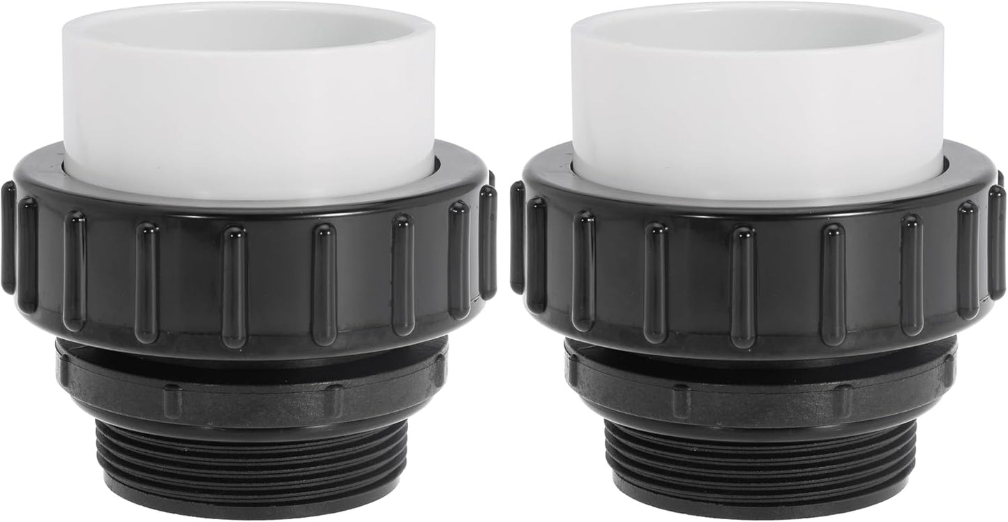 2" MIP x 2" PVC Hi Temp Union Replace 21063-200-000 For Intelliflo For Whisper flo Pool Spa Pump 2" High Temperature Unions for Inground Swimming Pool