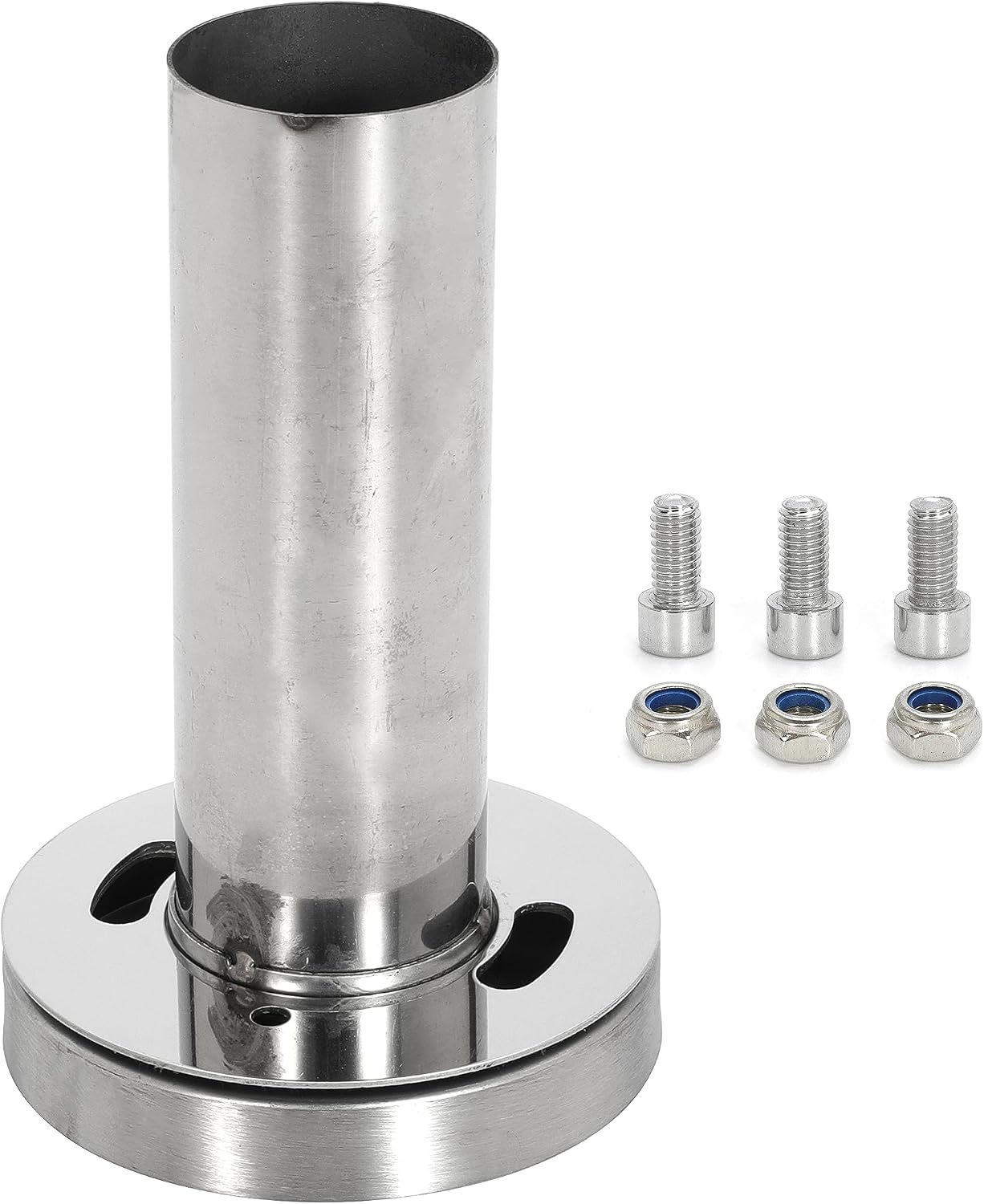 4.5" Round Tip Silencer Exhaust Muffler for 4.5 inch Tip Removable Exhaust Silencer