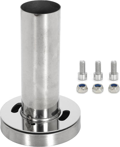 4.5" Round Tip Silencer Exhaust Muffler for 4.5 inch Tip Removable Exhaust Silencer