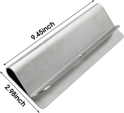Stainless Steel Mud Flap Clamps Bracket for Semi Trucks, 1/4" - 1/2" Mud Flap Hanger Rubber Mudflaps for Protection and to Secure Mud Flaps, Replace 8591100
