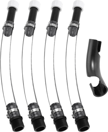 Jegs Fuel Filler Jug Hose with Hose Bender for Scribner Jugs