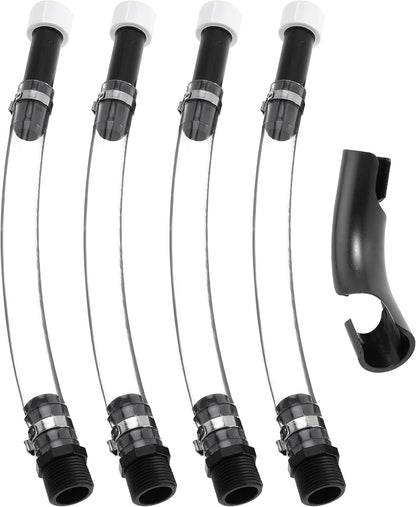 Jegs Fuel Filler Jug Hose with Hose Bender for Scribner Jugs