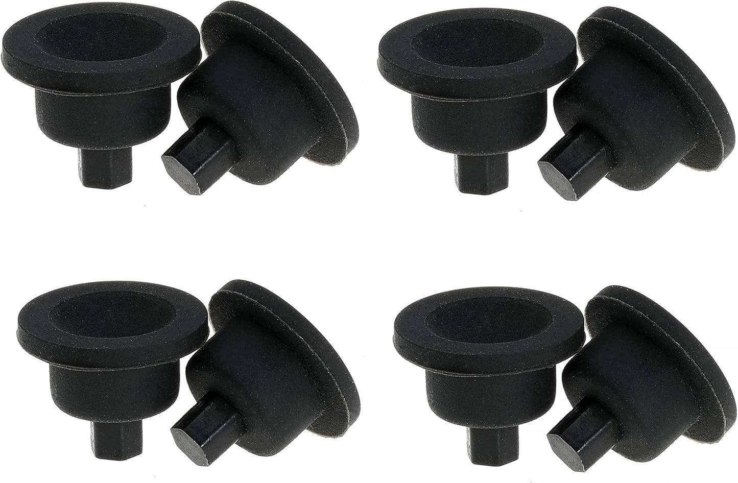 Stove Grate Rubber Feet Replacement for Wolf for Subzero Gas Cooktop Range Burner Rubber Grate Bumper Pads 8 Pack